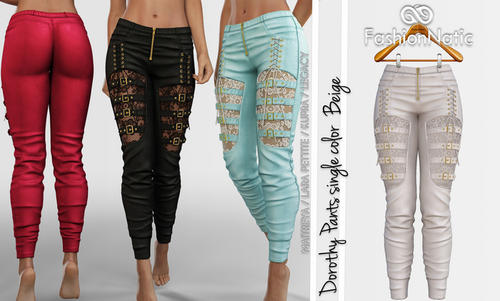Dorothy Pants Beige - Maitreya Lara, Lara Petite, Kupra Original, Legacy - FashionNatic