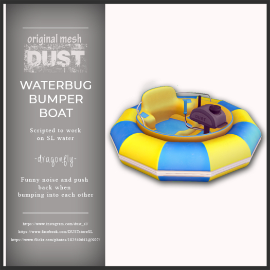 DUST: Bumper Boat - DRAGONFLY
