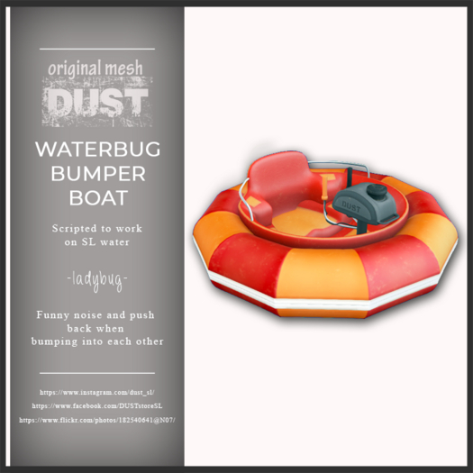 DUST: Bumper Boat - LADYBUG 