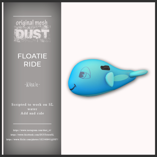 DUST: Floatie Whale Ride