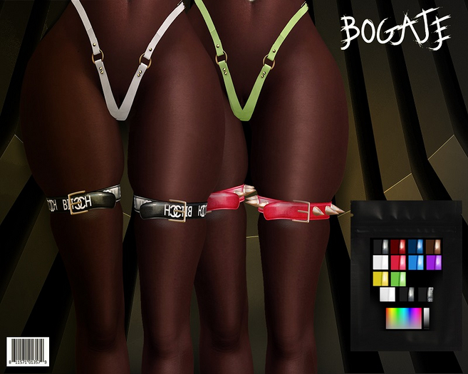 BOGATE _Leg_ Spike Garter