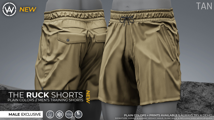 WAZ - Ruck Shorts (Tan)