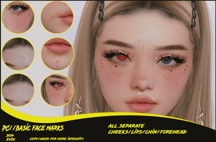 PC// basic skin marks/bom/evox