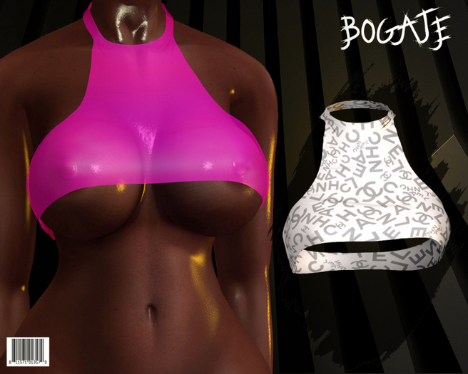 BOGATE _Halter Top Neck
