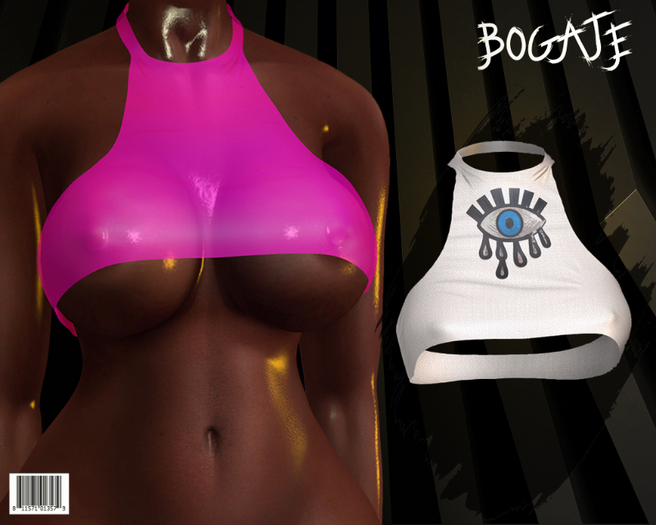 BOGATE _Halter Top Neck