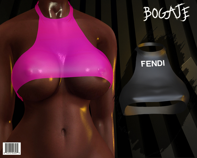 BOGATE _Halter Top Neck