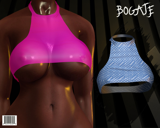 BOGATE _Halter Top Neck