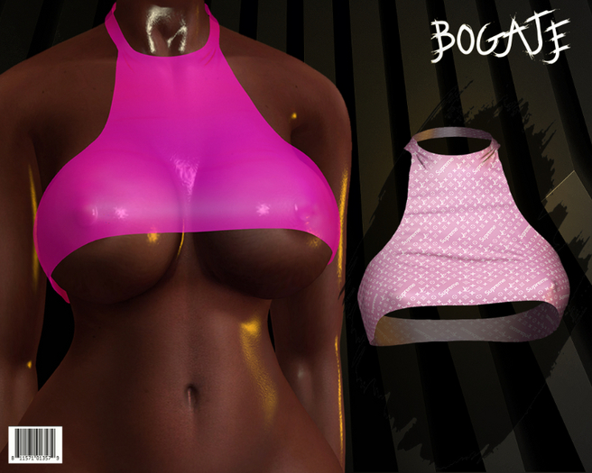 BOGATE _Halter Top Neck