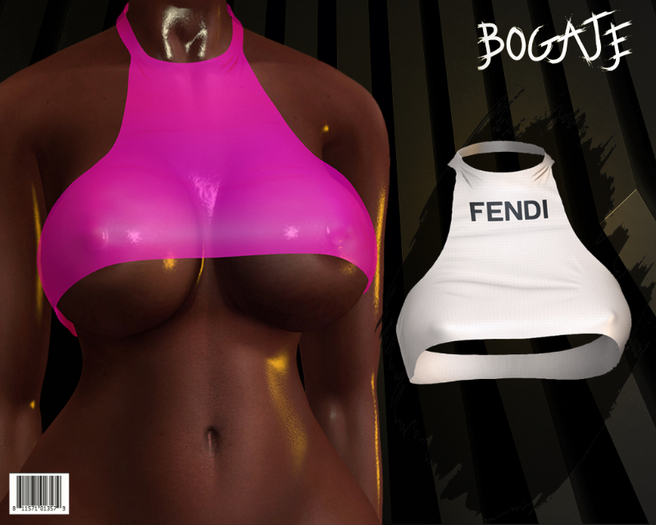 BOGATE _Halter Top Neck