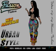 [Fusion Fashion Delivery Hud] - Womens Urban -Hip-Hop - 08