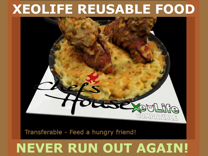 XeoLife Reusable Food - Lobster Mac N Cheese