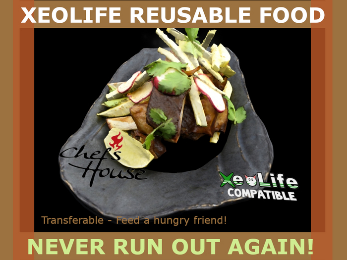 XeoLife Reusable Food - Mexican Lamb Ribs
