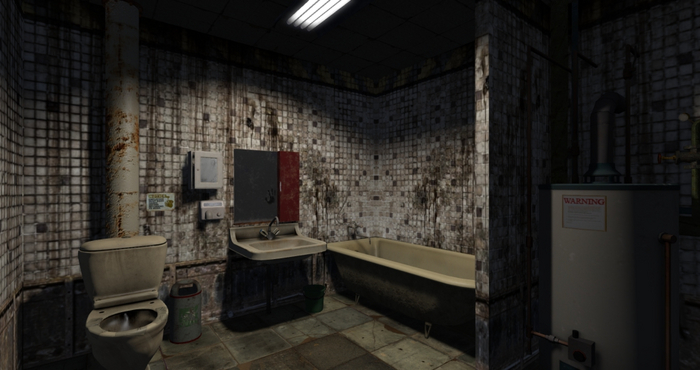 Old bathroom Mesh