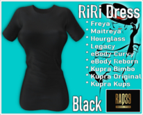 [R39] RiRi Dress-Black