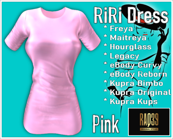 [R39] RiRi Dress-Pink