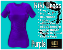 [R39] RiRi Dress-Purple