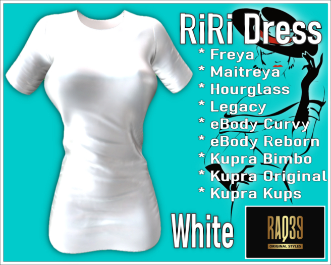 [R39] RiRi Dress-White