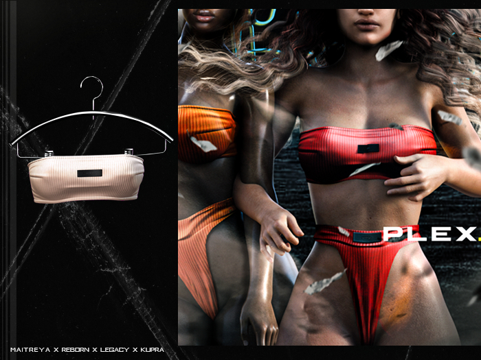 PLX. "DIONE" TUBETOP // NUDE //