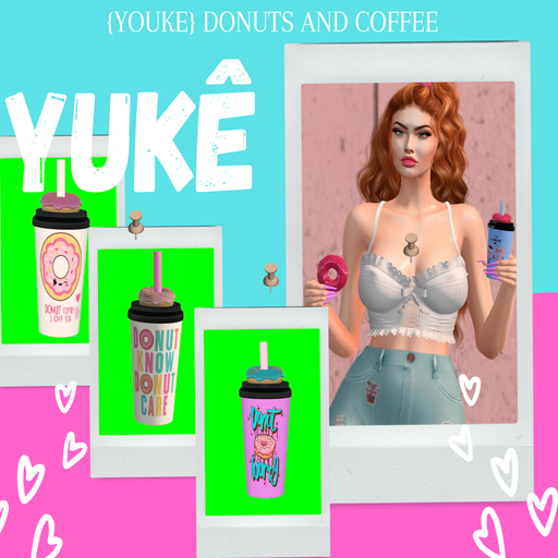 {YOUKE} DONUTS AND COFFEE ROSE