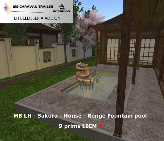 MB LH - Sakura - House - Renge Fountain pool box