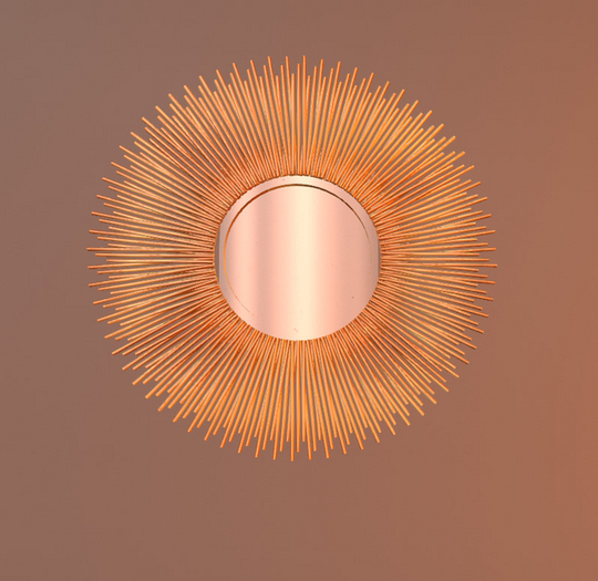Adl High Design MidCentury Sun Mirror