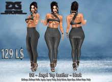 DG - Angel Top Leather - Black - Unpacker