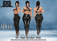 DG - Angel Top Latex - Black - Unpacker