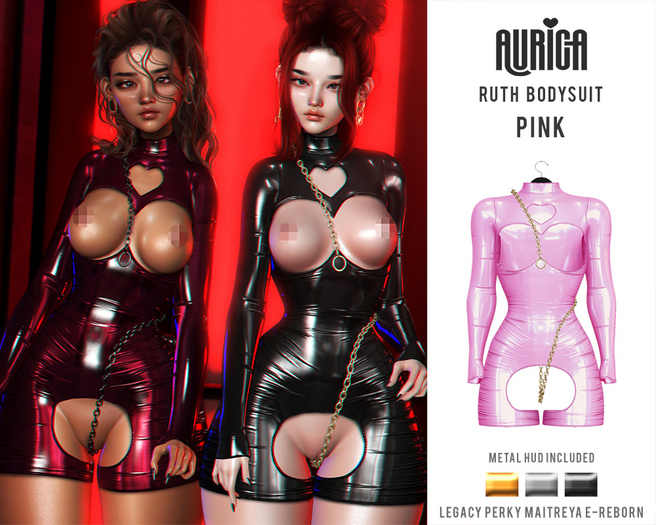 AURICA Ruth Bodysuit PINK /ADD ME/