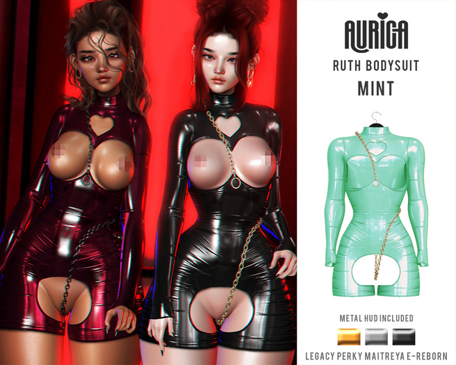 AURICA Ruth Bodysuit MINT /ADD ME/