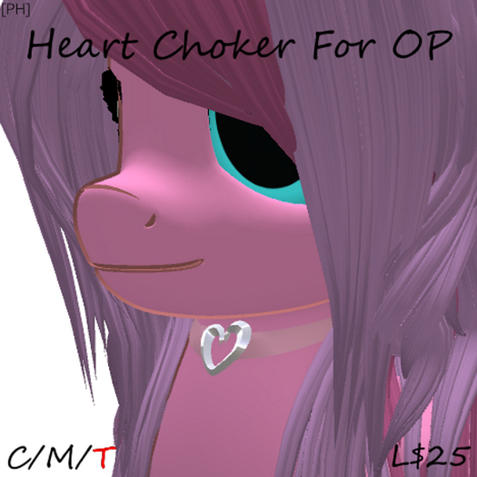 [PH] Heart Choker for OP [Mare]