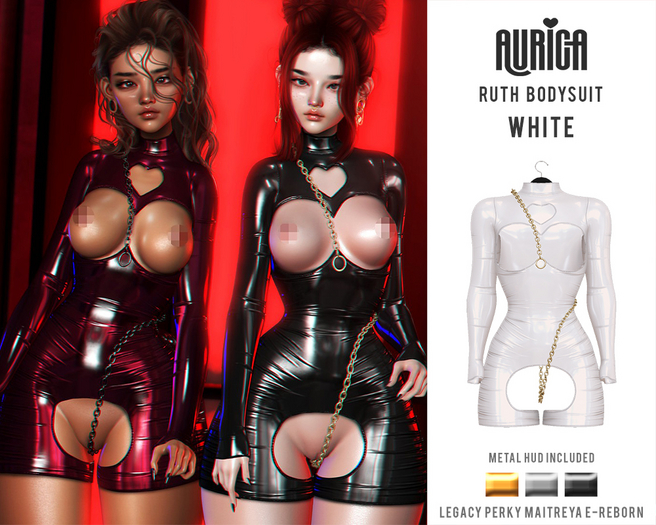 AURICA Ruth Bodysuit WHITE /ADD ME/