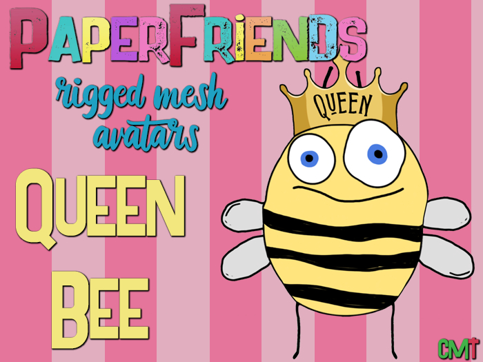 Queen Bee Avatar - PaperFriends Avatar