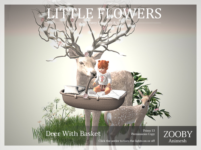 Deer With Basket - Zooby