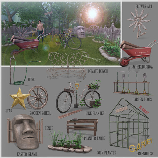 [Con.] Planter's Habitat - Greenhouse RARE 2