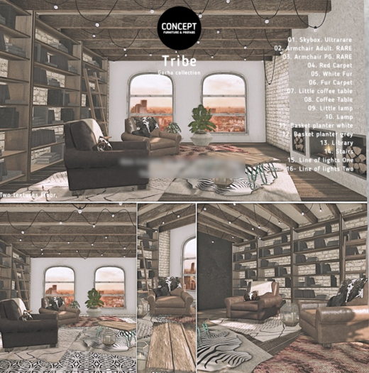 Concept} *01. Tribe. Skybox. ULTRARARE