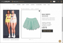 .miss chelsea. Niaa Shorts Mint