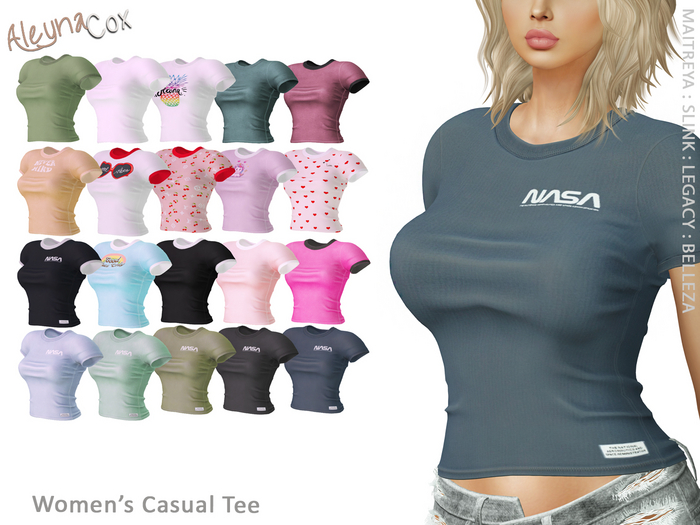 [ALEYNACOX] - WOMEN'S CASUAL TEE