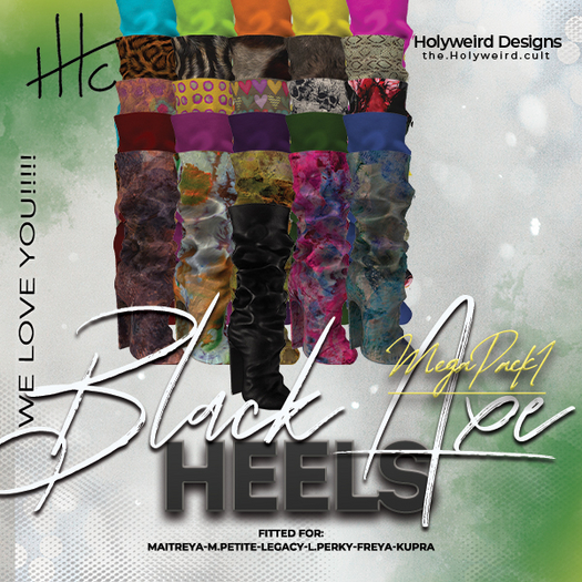 .:tHc:. Black Axe Heels - MegaPack