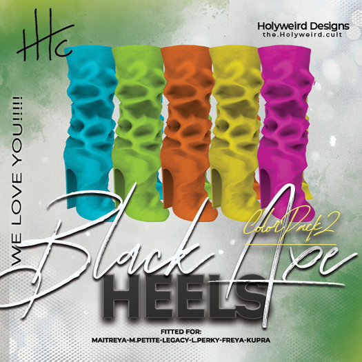 .:tHc:. Black Axe Heels - ColorPack2