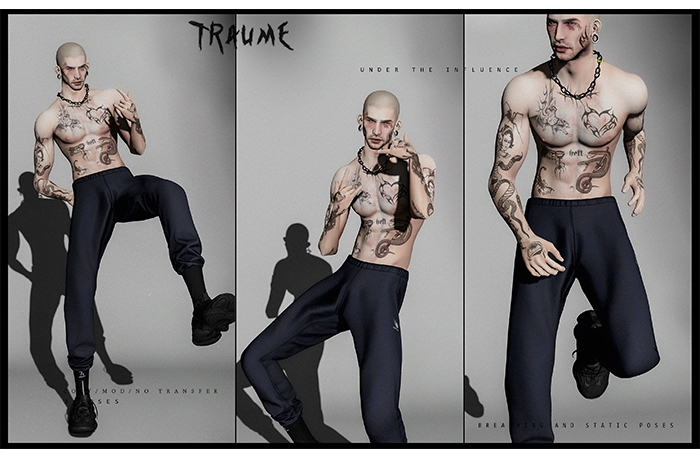 T R A U M E _ Under The Influence _Posepack