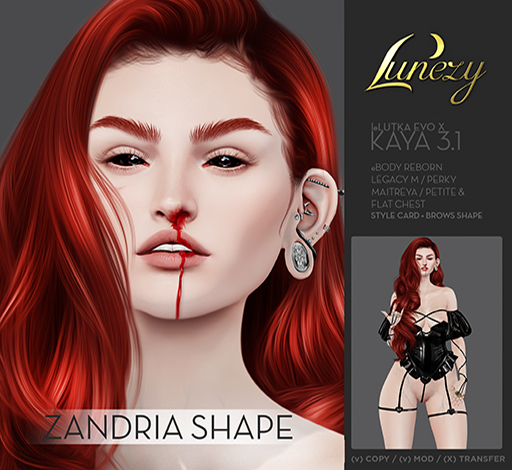 Lunezy - Zandria Shape