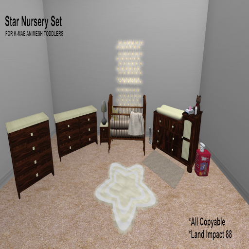 *HEB*Star Nursery Set
