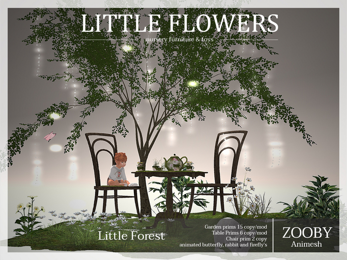zooby // zooby forest // zooby garden // Little Forest ZOOBY // little flowers