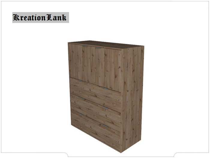 Modular Cabinet With Three Drawers FULL PERM