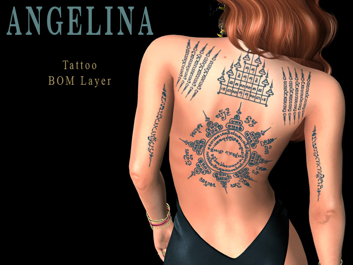 Angelina - Body Tattoo