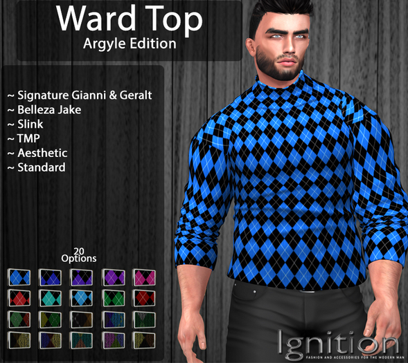 Ignition Ward Top Argyle