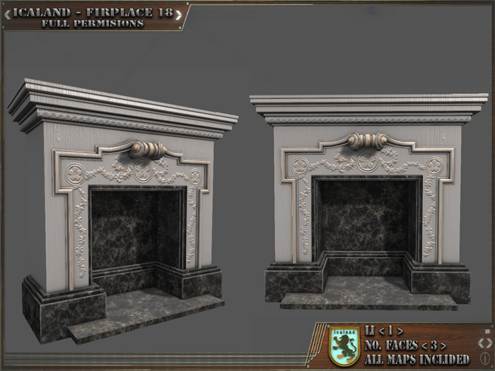 Icaland - Fireplace 18 FP