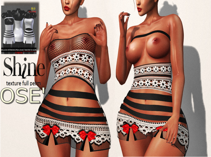 AJ   [SHINE FULL PERM]2 DRESS OSE'  _TEXTURE FULL PERM 2
