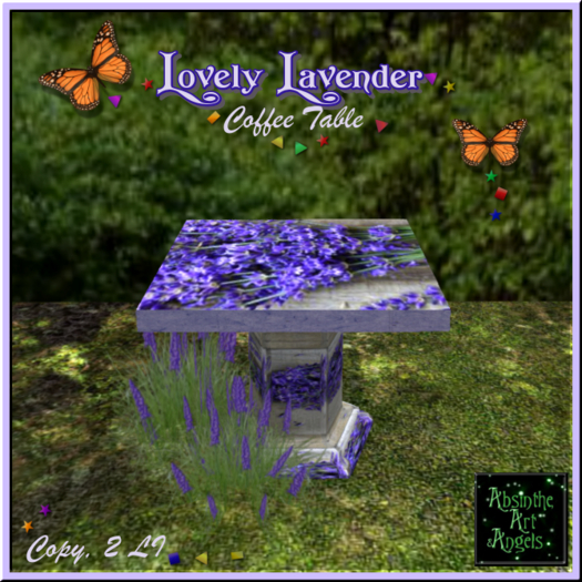Lovely Lavender CoffeeTable