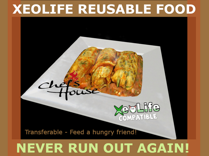 Xeolife Reusable Food - Cabbage Rolls